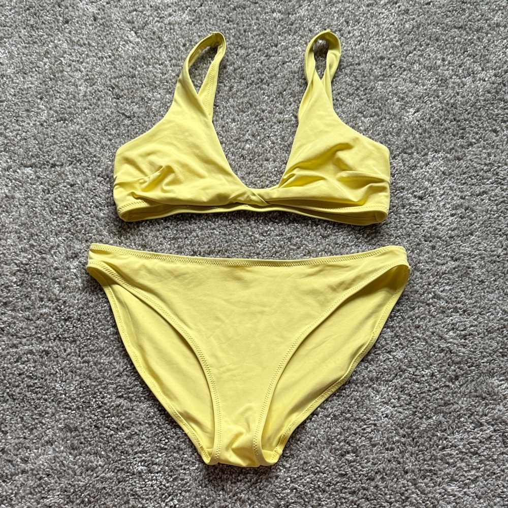 H&M Sunny Yellow Bikini Set